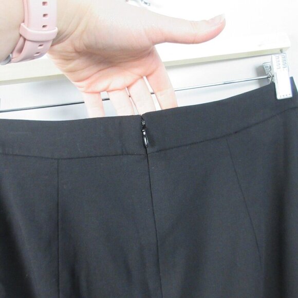 Club Monaco Pencil Skirt Women's Size 4 Black Wool Blend Mini Office Work 192 - Picture 5 of 10